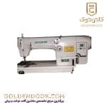 چرخ خیاطی صنعتی راسته دوز تک سوزن تک قلاب زوجی zj-4810-BD