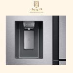 یخچال فریزر ساید بای ساید سامسونگ مدل RS80T5190SL/SG