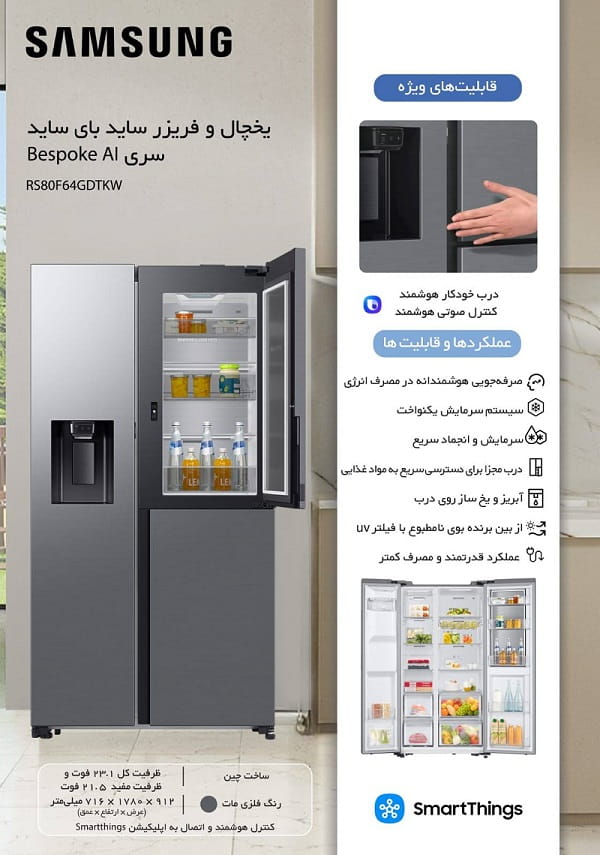مشخصات RS80F64GDTKW