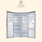 یخچال فریزر دوقلو سامسونگ مدل RR39M73107FSG و RZ32M71207FSG