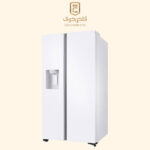 یخچال فریزر ساید بای ساید سامسونگ مدل RS80DG5402WWRE