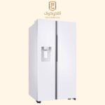 یخچال فریزر ساید بای ساید سامسونگ مدل RS80DG5402WWRE