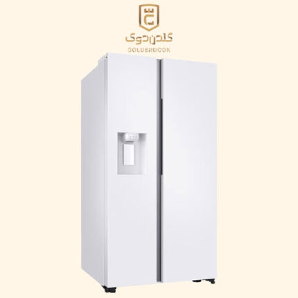یخچال فریزر ساید بای ساید سامسونگ مدل RS80DG5402WWRE