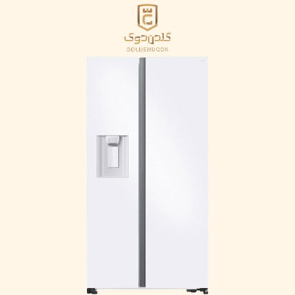 یخچال فریزر ساید بای ساید سامسونگ مدل RS80DG5402WWRE