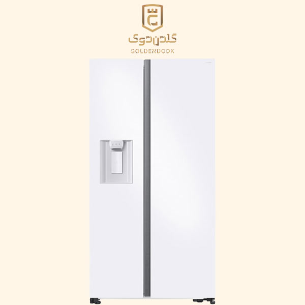 یخچال فریزر ساید بای ساید سامسونگ مدل RS80DG5402WWRE