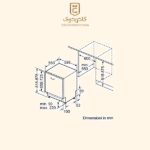 ماشین ظرفشویی بوش مدل SMV8YCX02E